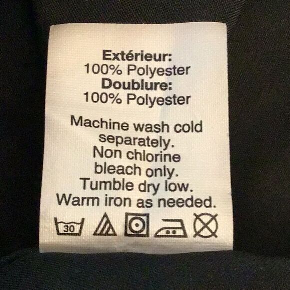 J. Crew Factory Dark Floral Long Sleeve Faux Wrap Skirt Mini Dress - Picture 16 of 16